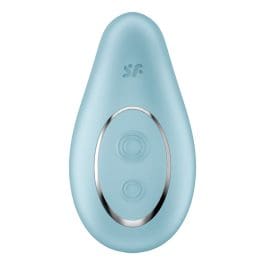 SATISFYER - DIPPING DELIGHT LAY-ON VIBRATOR BLUE 2